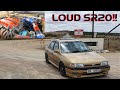 This Video Contains Two LOUD NISSAN SR20 S