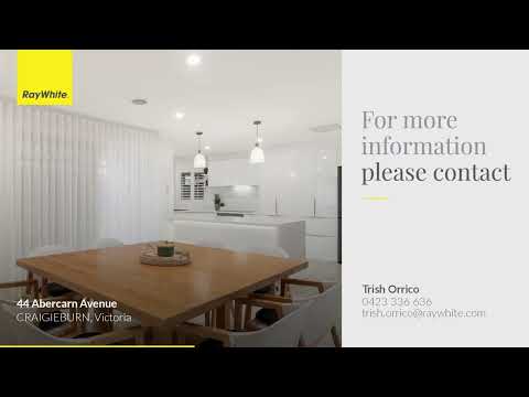 44 Abercarn Avenue, Craigieburn, VIC 3064, 4 कमरे, 2 बाथरूम, House