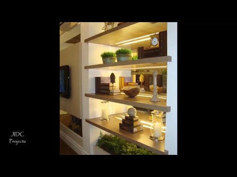 Modern see through display unit design ideas