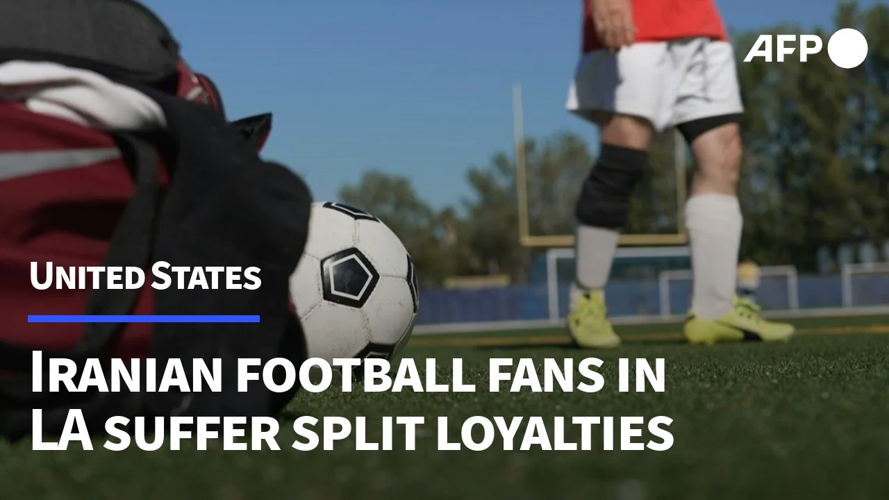 Video | Iranian football fans in LA torn between politics and passion for the game | AFP