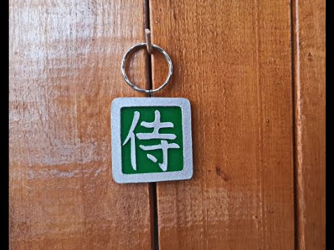 Как сделать брелок Samurai из картона Standoff 2