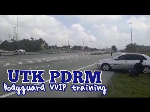 Malaysia PDRM Special Actions Unit [UTK] VVIP bodyguard Training