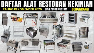 Download lagu Daftar Peralatan Dapur Restoran, Hotel, Cafe Dan Fungsinya Beserta Gambarnya mp3