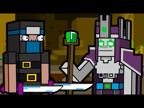 Necromancer & Desert Temple | Minecraft Animation (Block Squad)