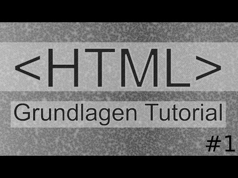 HTML Grundlagen #1 | Allgemeine Struktur