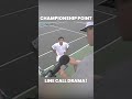 Pete Sampras Left RAGING After Championship Point Line Call | Cincinnati 1998 ? #Shorts