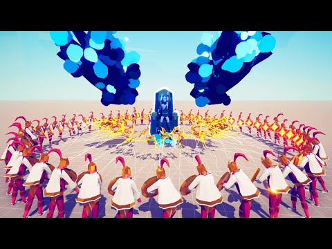 50x RADIANT GLAIVE vs EVERY UNIT - Totally Accurate Battle Simulator TABS