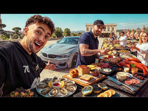 Dégustation dans le plus grand buffet d’Europe et je découvre ma nouvelle voiture (ft.GMK)