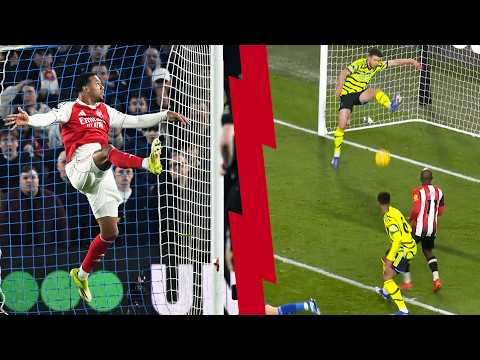HEROIC Goal Line Clearances | Arsenal Edition