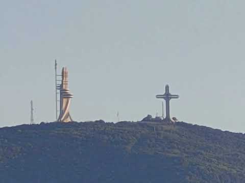The tallest crosses worldwide - the Millennium Cross, Skopje, North Macedonia