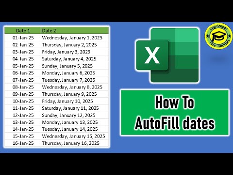 How to Autofill Dates in Excel (Quick and Easy)