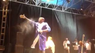 The Calypsonian mighty Leh Leh