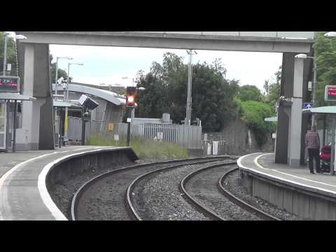 Iarnród Éireann Irish Rail Commuter 29000 DMU 29014 arrives at Coolmine Station