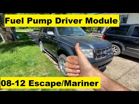 Fuel Pump Driver Module Replacement Ford Escape Mariner 2008 2009 2010 2011 2012 08 09 10 11 12
