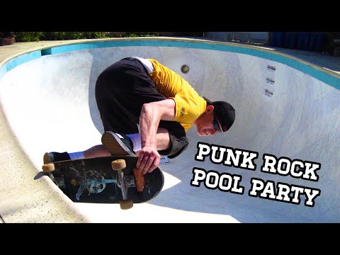Mike's Punk Rock Pool Party Ep19 #gotpools #poolskateboarding #poolskating