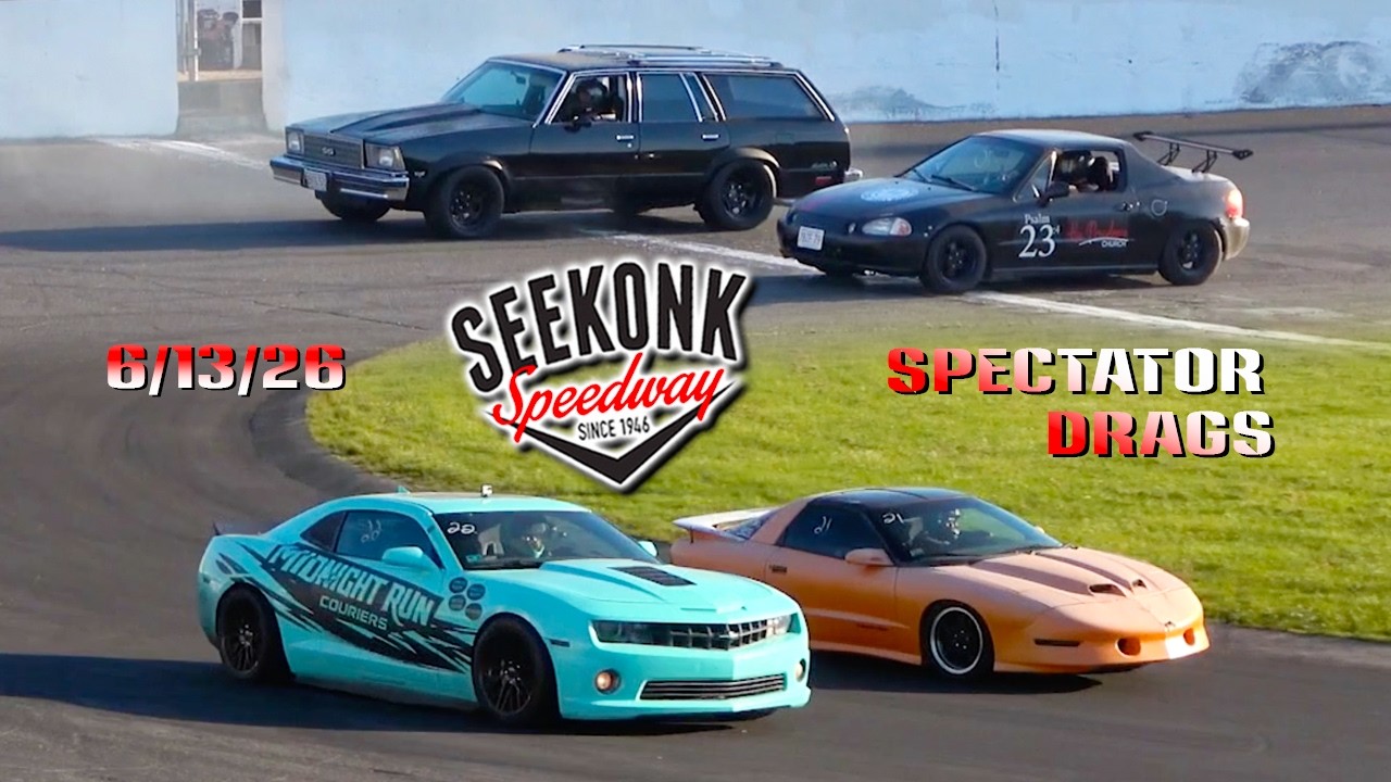 Spectator Drags Action at Seekonk Speedway