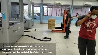 Setting UPS Online Industrial 20KVA SIN 20 KEP