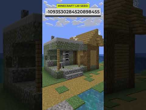 Unbelievable Ocean Zombie Village Island Seed in Minecraft 1.20!🧟🏝️