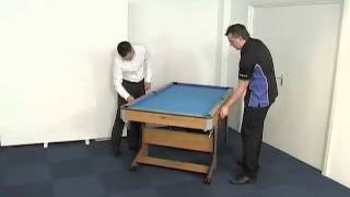 BCE FP-6 Folding Pool Table | Home Games Direct