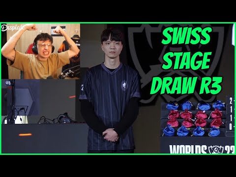 Redemption For The Ref?! | Caedrel Reacts To Swiss Stage Draw R3