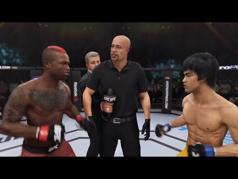 Marc Diakiese vs. Bruce Lee (EA sports UFC 3) - CPU vs. CPU