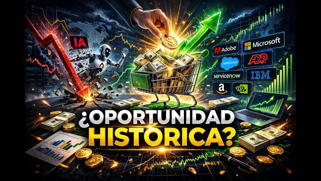 El desplome del software por la IA es tu mayor oportunidad de compra histórica