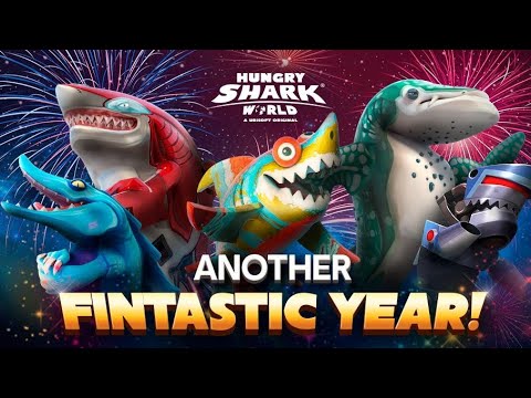 ACE SHARK + SHARKELEON + ROBOT SHARK + WHALE SHARK + MR SNAPPY COMPILATION - Hungry Shark World