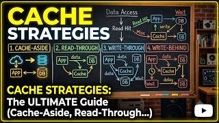 Caching Strategies Made Easy (Cache-Aside, Read-Through, Write-Behind)