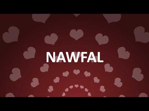 HAPPY BIRTHDAY NAWFAL