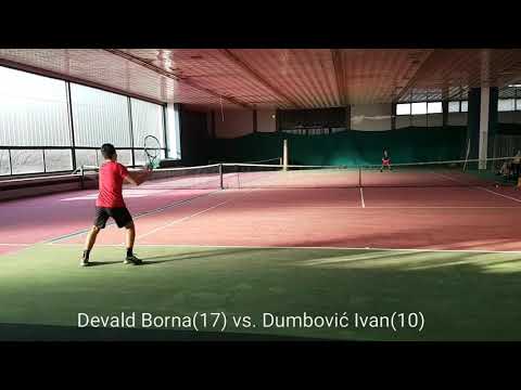 Borna Devald(17) vs. Dumbović Ivan(10) 22.1.2020.