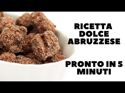 SASSI D'ABRUZZO  RICETTA DOLCE ABRUZZESE