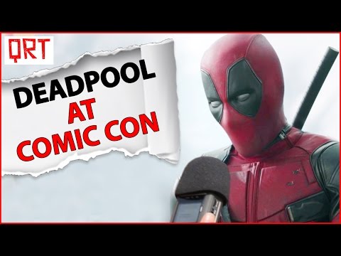 QRT | COMIC CON INDIA | DEADPOOL Cosplay at Comic Con Delhi | Deadpool in Comic Con Video