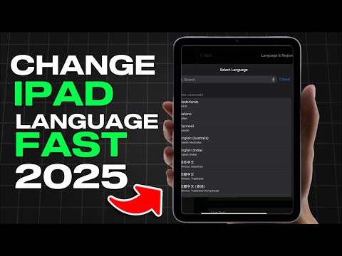 HOW TO Change the Language on an iPad in 2025