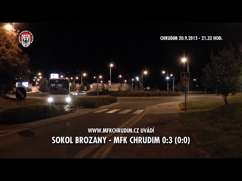 Sokol Brozany - MFK Chrudim 0:3 - 20.9.2015 - ČFL