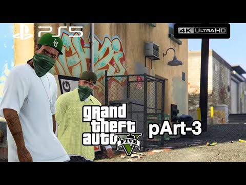 GTA 5 | PS5 Gameplay walkthrough Part-3 | Next Gen version| FIDELITY MODE | RAY TRACING | 4K-HDR NEW