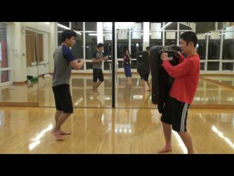 イケメン西田ローキック～ミドルキック