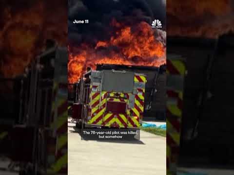 A small plane crashes into an Ohio home, killing the pilot