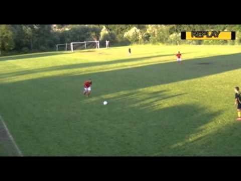 [19.06.2011] Dobrzanka Dobra 2:1 Poprad Rytro - gol na 2:1