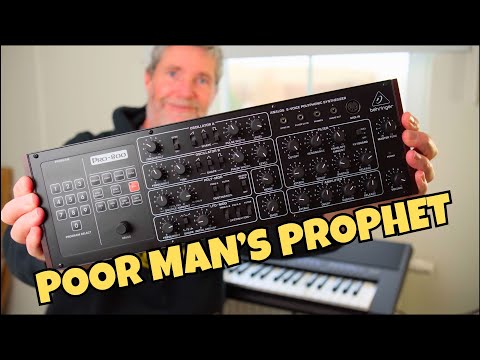 BEHRINGER PRO 800 Demo & Review (Amazingly Cheap PROPHET Synth)