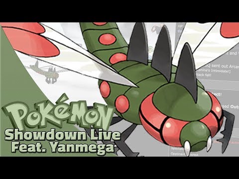 Speed Boost Yanmega! Pokemon Sun and Moon OU Showdown Live W/OPJellicent (Smogon OU Team)