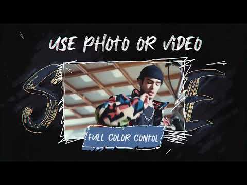 Stylish Scribble Slideshow for After Effects 2022 ( After Effects Templates ) ★ AE Templates