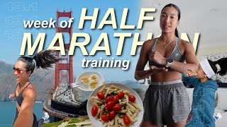 WEEK OF HALF MARATHON TRAINING | Running, Workouts, and Plan I