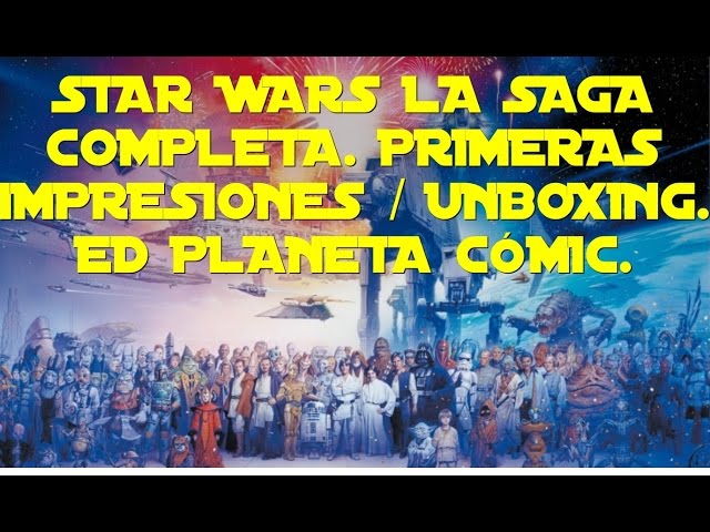 Vídeo relacionado con Star Wars. La saga completa: Recopilatorio de cuentos