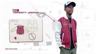 DIY | How to sew a Bomber Jacket [Part 1] Pattern Included