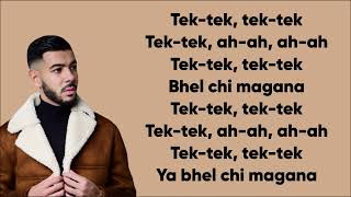 Dystinct ft mhd tek tek paroles lyrics كلمات