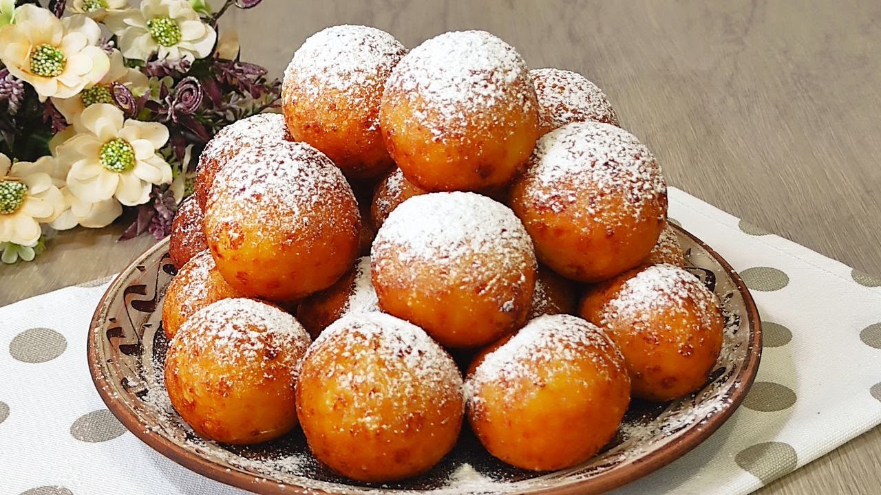 сирні кульки — відеорецепт