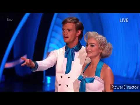 Regan Gascoigne and Karina Manta skating in Dancing on Ice (Torvill & Dean Week) (6/3/22)