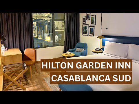 Inside Hilton Garden Inn Casablanca Sud – Full Tour & Review of My Stay in Morocco
