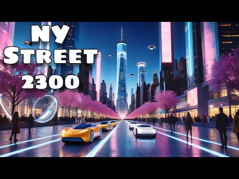Evolution of New York | Street | From 1400 to 2400 | 4K