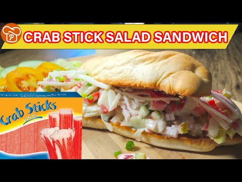 How to Make Crab Stick Salad Sandwich | Must-Try | Pinoy Easy Recipes